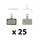 PLAQUETTE DE FREIN VTT SHIMANO DEORE M515,M486,M485,M575,M395, MT200 ... (SHIMANO ORIGINE RESINE) -B05S (BOX DE 25 PAIRES)