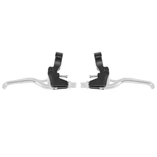 LEVIER DE FREIN VTT/VTC V-BRAKE 3 DOIGTS NEWTON ALU COURSE DU LEVIER REGLABLE (PAIRE SUR CARTE)