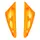 CABOCHON CLIGNOTANT SCOOT ADAPTABLE PEUGEOT 50 BUXY, ZENITH, SPEEDAKE AV ORANGE (PAIRE) -REPLAY