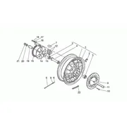 Roue arrière