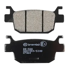BRAKE PAD SET BREMBO FOR HONDA 125 FORZA 2015> REAR, 350 ADV 2022> REAR, 125 SH I 2009>2012 REAR, 300 SH I 2007>2019 REAR, 350 FORZA 2021>2023 REAR (SCOOTER CARBON CERAMIC) -07064CC
