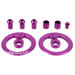 VISSERIE TRIPEAK PURPLE FOR DERAILLEUR CAGE AERO-WING OPW CARBON 18 TEETH