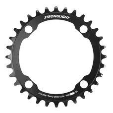 PLATEAU VAE/E-BIKE 4BRA D.104 POUR BOSCH / BROSE / YAMAHA / BAFANG / SHIMANO /SRAM STRONGLIGHT 32DTS MONO NOIR ALU 7075 NARROW WIDE 12/11/10V.