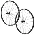 ROUES GRAVEL DISC 700 FIR GALAXIUM CENTERLOCK BLACK CASSETTE SHIMANO SH 12/11/10-SPEED THRU AXLE 12/100 AND 12/142 HEIGHT/PROFIL 26 mm (PAIR) - TUBELESS READY