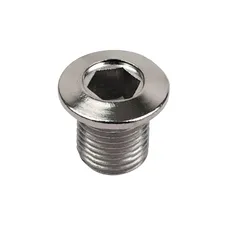 CHAINRING BOLT SET TA M8X0,75X8,5L STEEL CHROME-PLATED (SOLD INDIVIDUALLY) - SCREW
