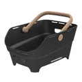 REAR BASKET SYNTHETIQUE RECYCLE CENTO NEO MIK 2.0 BASIL BLACK (46X35X25CM) COMPATIBLE SYSTEM MIK 2.0 (MOUNTING KIT INCLUDED)