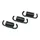 RESSORT EMBRAYAGE SCOOT MALOSSI POUR EMBRAYAGE DELTA/FLY CLUTCH MBK 50 BOOSTER, NITRO/YAMAHA 50 BWS, AEROX/APRILIA 50 SR/MALAGUTI 50 F12 (3 RESSORTS NOIR DIAM 2,2mm)