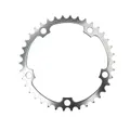 PLATEAU ROUTE 5BRA D.130 TA ALIZE 38DTS INTERIEUR ARGENT ALU 7075 TYPE SHIMANO 8/9/10V.