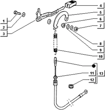 Transmission commande m. a. guidon