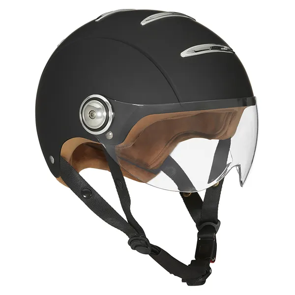 230164 - CASQUE VELO ADULTE MACADAM URBAIN/CITY NOIR MAT TAILLE S (54 ...