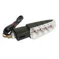 CLIGNOTANT 50 A BOITE ADAPTABLE APRILIA 50 RS 2006>2010 ORANGE/NOIR AV GAUCHE OU AR DROIT (HOMOLOGUE CE) -SELECTION P2R