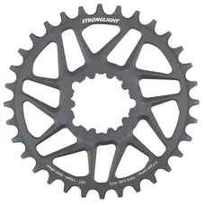 PLATEAU VTT DIRECT MOUNT POUR SRAM X01-XX1 STRONGLIGHT MONO ALU NOIR 32DTS - DEPORT 3mm 12V.