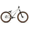 VELO MUSCULAIRE VTT/DIRT 26 LEADER FOX DIRT PARADE 2026 BLANC BRILLANT MONO (TAILLE M - POUR ADULTE DE 168cm à 178cm) -HYDRAULIQUE A DISQUE