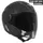 OPEN-FACE HELMET MAXI SCOOTER ADX AJ200 MATTE BLACK XS (DOUBLE SCREEN) (ECE 22.06)