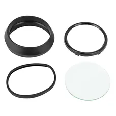 KIT REPARATION COMPTEUR CYCLO ADAPTABLE MBK 51 / PEUGEOT 103 (POUR COMPTEUR ROND) (ENTOURAGE + VITRE + JOINT) -SELECTION P2R