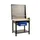 ETABLI D'ATELIER PROFESSIONNEL 1M (ETAGERE METAL WITH CROCHET FOR TOOL, TIROIR,ETAU) -BICISUPPORT