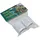 BRASSARD OF SAFETY P2R FOR BRAS OR JAMBE WHITE REFLECTIVE L330X35MM (PAIR)