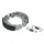 ADAPTABLE BRAKE SHOE SET MOPED POLINI ORIGINAL FOR PIAGGIO 50 BRAVO, CIAO, FREE, VELOFAX (DIAMETER 90X18) (WITH SPRING)