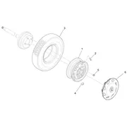 Roues avant et arrière