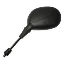 ADAPTABLE REAR-VIEW MIRROR PEUGEOT 125-300-400-500 GEOPOLIS LEFT BLACK (OE 770021) (CE APPROVED) -P2R SELECTION