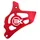 CACHE PIGNON 50 A BOITE ARTEK POUR MINARELLI 50 AM6/BETA 50 RR/RIEJU 50 MRT/SHERCO 50 SM-R, SE-R ALU CNC ROUGE