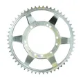 ADAPTABLE MOPED REAR SPROCKET PEUGEOT 103 WHEEL SPOKES STEEL 54 DTS (BORE 94 mm) 10 HOLES -P2R SELECTION