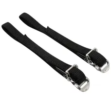 COURROIE CALE PIED MTB/ROAD P2R NYLON BLACK (SOLD AS A PAIR)