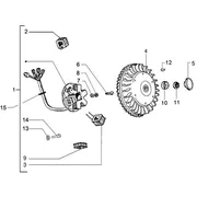 Volant magnetique