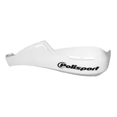 PROTEGE MAIN MOTO EVOLUTION INTEGRAL VERSION FERMEE BLANC (FIXATION UNIVERSELLE POUR GUIDON DIAM 22 mm) -POLISPORT