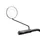 BICYCLE MIRROR LEFT OR RIGHT ERGOTEC ROUND M-55 L PLASTIC/STEEL BLACK (MIROIR DIAMETER 10 cm)