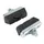 BRAKE SHOE HOLDER CITY CALIPER SYMETRIQUE FIBRAX GOMME-X- 40 mm (1 PAIR CARDED) -FOR RALEIGH, WEINMANN