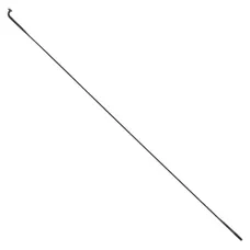 SPOKE STAINLESS STEEL BLACK FLAT (2,2 X 0,09 mm) HEAD ANGLED 2 mm L 266 mm SAPIM CX-RAY WITH NUT (SOLD INDIVIDUALLY)