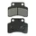 ADAPTABLE BRAKE PAD SET CPI 50 HUSSAR FRONT, POPCORN 2003> FRONT, OLIVER FRONT, ARAGON FRONT/GENERIC 50 XOR FRONT, IDEO FRONT/KEEWAY 50 F-ACT FRONT, FOCUS FRONT, MATRIX FRONT -P2R