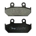 BRAKE PAD SET NEWFREN FOR HONDA 600 VT C SHADOW 1988>1991 FRONT, 125 CB TT 1990> FRONT, 650 XRV AFRICA TWIN 1988>1990 FRONT (L 46 mm - H 88 mm - P 9.8 mm) (FD0105BT) (TOURING ORGANIC)
