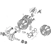 Cylindre - cul - piston
