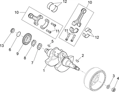 Arbre moteur