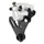 ADAPTABLE BRAKE CALIPER REAR APRILIA 50 RX, SX 2011>/GILERA 50 SMT, RCR 2011>/DERBI 50 SENDA 2011> GREY/BLACK (OEM: 866956) -P2R