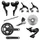 GROUPE ROAD SHIMANO 105/FSA 11-SPEED WITH LEVER/SHIFTER BRAKE BRAKE SHOE, FRONT DERAILLEUR + REAR, CASSETTE 11-34, CHAIN AND CRANKSET + CUP FSA 50X34 IN 172.5 mm (WORKSHOP FITTING)