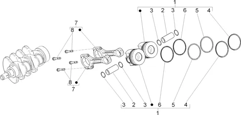 Groupe piston
