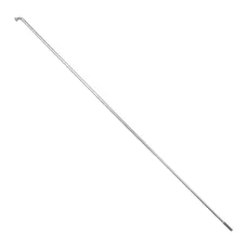 SPOKE STAINLESS STEEL SILVER VELOX MACH1 2 mm L 253 mm HEAD ANGLED WITH NUT (BOX OF 100)