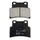 BRAKE PAD SET BREMBO FOR KYMCO 400 XCITING S 2022>2023 FRONT/PEUGEOT 400 XP 2023 FRONT/SYM 400 MAXSYM 2011 FRONT (SCOOTER CARBON CERAMIC) -07100CC