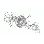 Roue av rayons