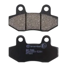 BRAKE PAD SET BREMBO FOR PEUGEOT 50 SPEEDFIGHT 3 2010>2016 FRONT, SPEEDFIGHT 4 2015>2016 FRONT/KEEWAY 50 RY8 2010>2016 REAR (SCOOTER CARBON CERAMIC) -07080CC