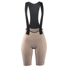 CYCLING SHORTS GIST WOMEN'S/WOMEN'S TORTORA BIB STRAPS TAUPE XL -5136