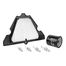 KIT ENTRETIEN MOTO ADAPTABLE KAWASAKI 1000 Z1000 2010>2020, Z1000 SX 2011>2019, NINJA 1000 SX 2020>2024, VERSYS 2012>2024 (PACK 6 PIECES) -SELECTION P2R PREMIUM