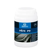 PATE DE POLISSAGE P9 CARROSSERIE ABEL AUTO 300gr ABRASIVITE 40, BRILLANCE 60 (MARQUE FRANCAISE) -GAMME PROFESSIONNELLE