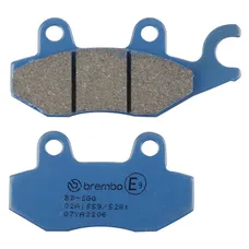 PLAQUETTE DE FREIN BREMBO POUR KAWASAKI 400 NINJA 2018>2023 AR, 300 KLE VERSYS X 2017>2023 AR, 500 Z500 2024> AR/TRIUMPH 1050 TIGER 2007>2013 AR (ROUTE CARBONE CERAMIQUE) -07YA2206