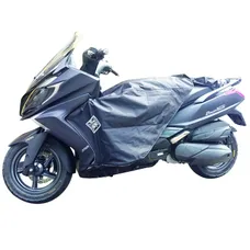 TABLIER COUVRE JAMBE TUCANO POUR KYMCO 125-350 DOWNTOWN 2015>2022 (R178-X) (TERMOSCUD) (SYSTEME ANTI-FLOTTEMENT SGAS)