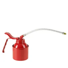 BURETTE STANDARD PRESSOL METAL RED 250ML WITH NOZZLE FLEXIBLE 210 mm (SOLD INDIVIDUALLY)