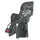 PORTE BEBE/SIEGE ENFANT ARRIERE POLISPORT A FIXER SUR CADRE JOY NOIR COUSSIN GRIS (9 A 22Kgs) HOMOLOGUE EN 14344
